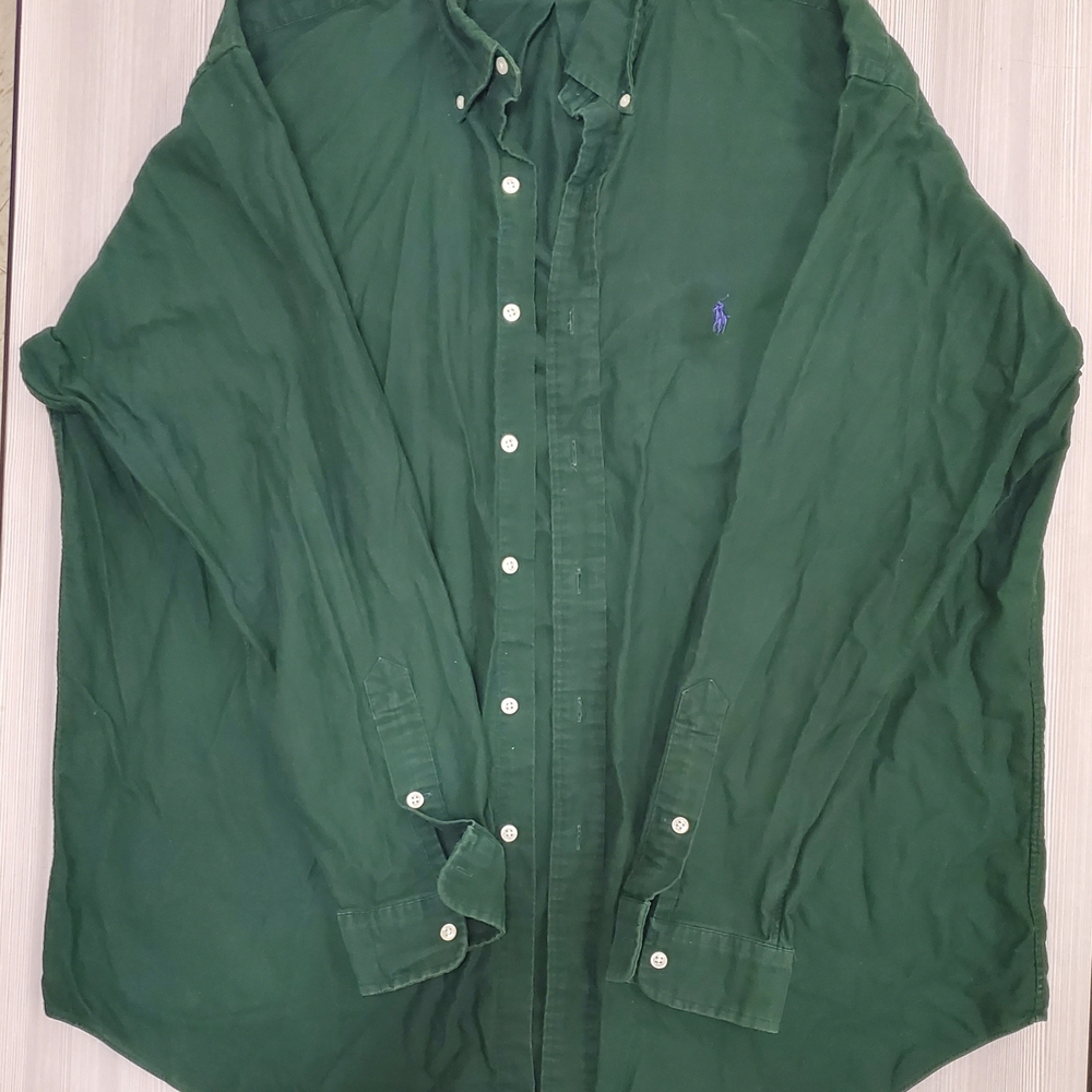 Polo by Ralph Lauren Green Casual Button Down Shirt